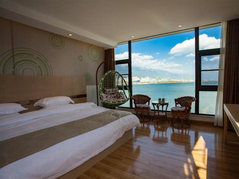Greentree Inn Yunnan Dali Puhai Binhai Road Business Hotel Exterior foto
