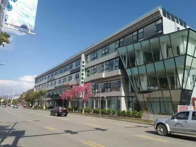 Greentree Inn Yunnan Dali Puhai Binhai Road Business Hotel Exterior foto